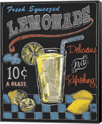 Framed Lemonade Print