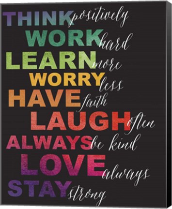 Framed Inspirations II Print