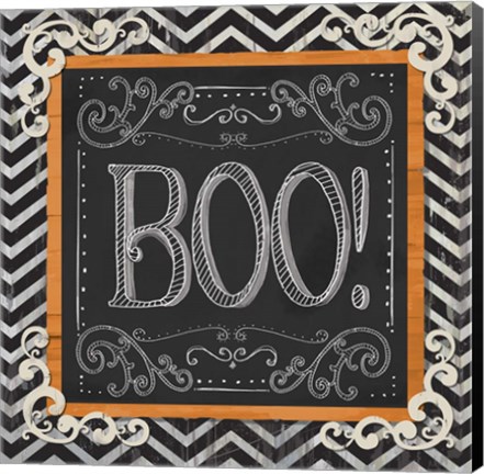 Framed Boo Print