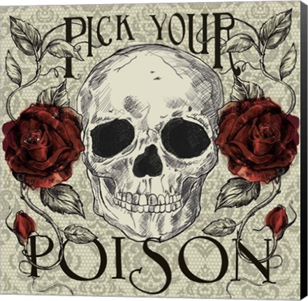 Framed Pick Your Poison Print