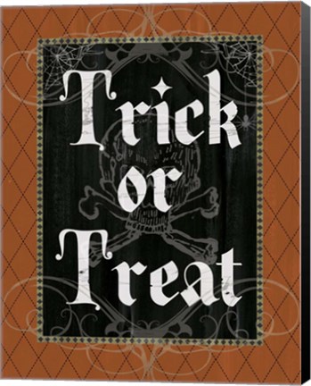Framed Trick or Treat II Print