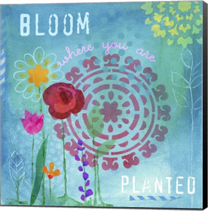 Framed Bloom Print