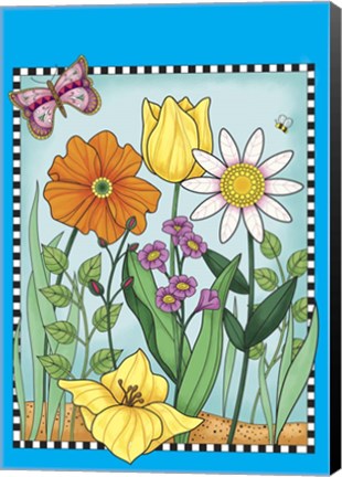 Framed Magical Garden F Print