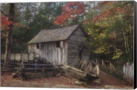 Framed Cades Cove Grist Mill Print