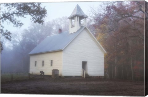 Framed Primitive Baptist Church Fog Print
