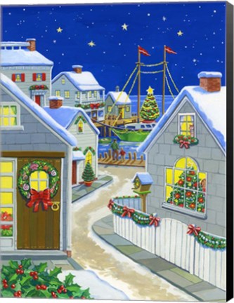 Framed All is Bright Print