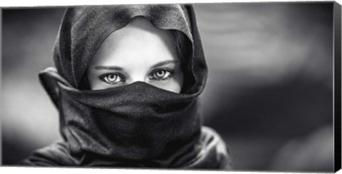 Framed Arabian Eyes Print