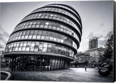 Framed City Hall London Print