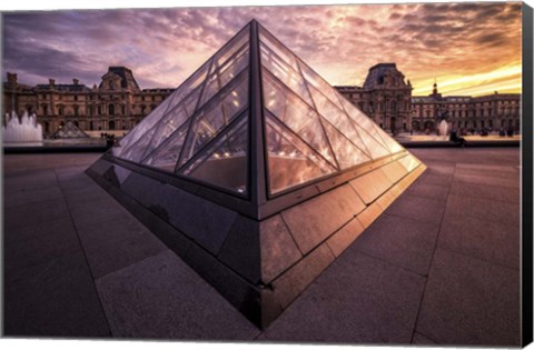 Framed Louvre II Print