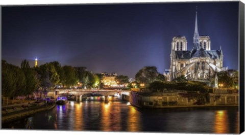 Framed Notre Dame III Print