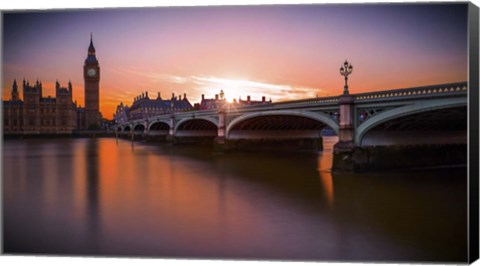 Framed Westminster Print