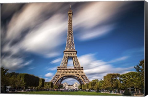 Framed Eiffel I Print