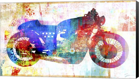 Framed Moto V Print