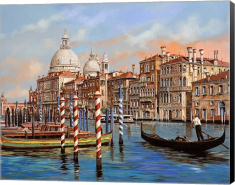 Framed II Canal Grande Print