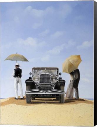 Framed Baci nel Deserto Print