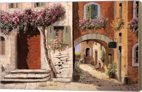 Framed Doppia Casa Print