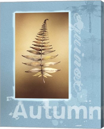 Framed Autumn I Print