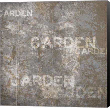 Framed Garden II Print