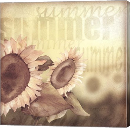 Framed Summer I Print