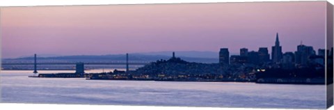 Framed Bay Dawn Print