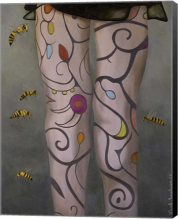 Framed Bees Knees Print