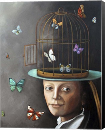 Framed Butterfly Keeper 1 Print