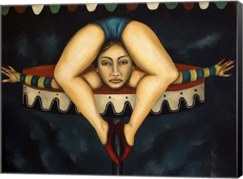 Framed Contortionist Print