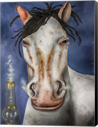 Framed High Horse Print