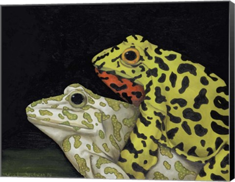 Framed Horny Toads 3 Print