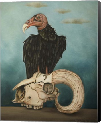 Framed Just Bones 1 Print