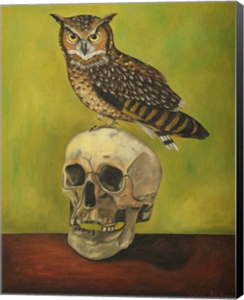 Framed Just Bones 2 Print