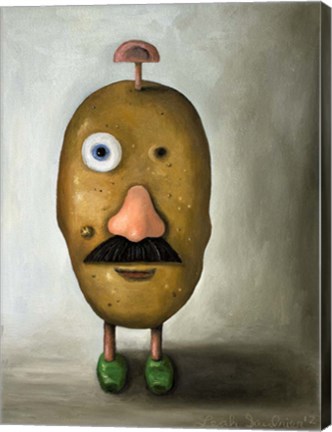 Framed Misfit Potato 2 Print