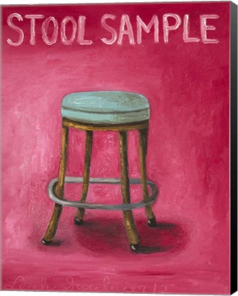Framed Stool Sample Print