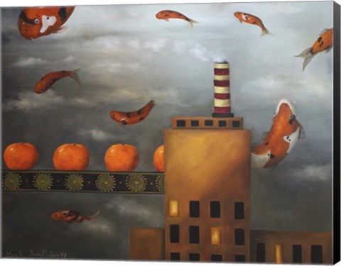 Framed Tangerine Dream Print