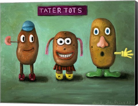 Framed Tatter Tots Print
