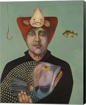 Framed Fish Story Print
