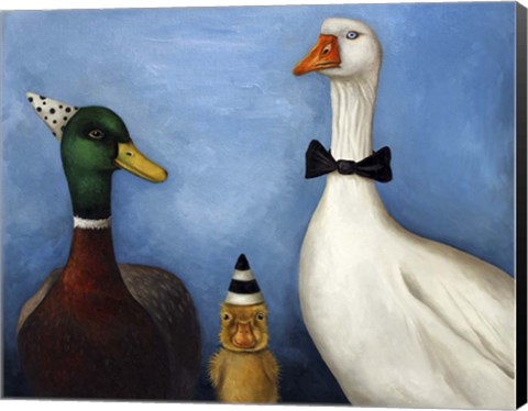 Framed Duck Duck Goose Print