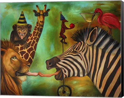 Framed Party Animals Print