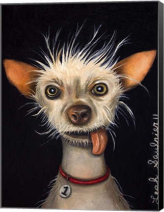 Framed Ugly Dog Print