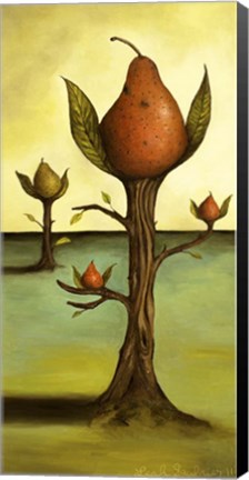 Framed Pear Tree 1 Print