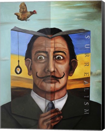 Framed Book Of Surrealism Print