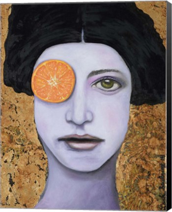 Framed Orange Crush Print