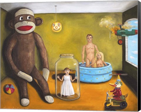 Framed Playroom Nightmare 2 Print