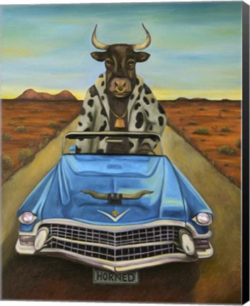 Framed Power Steering Print