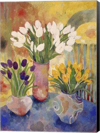 Framed Tulips Print