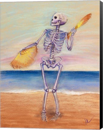 Framed Skelly Dancer No. 10 Print