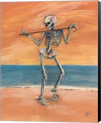 Framed Skelly Dancer No. 11 Print