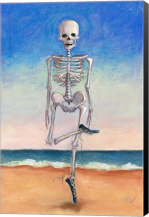 Framed Skeltic Dancer Print