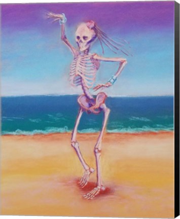 Framed Skelly Dancer IV Print