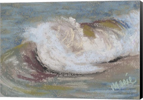 Framed Wave Portrait No. 21 Print